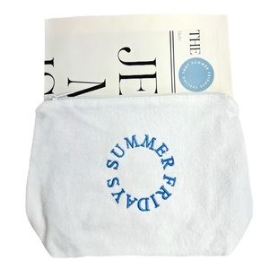 Summer Fridays Terry Cloth Bag